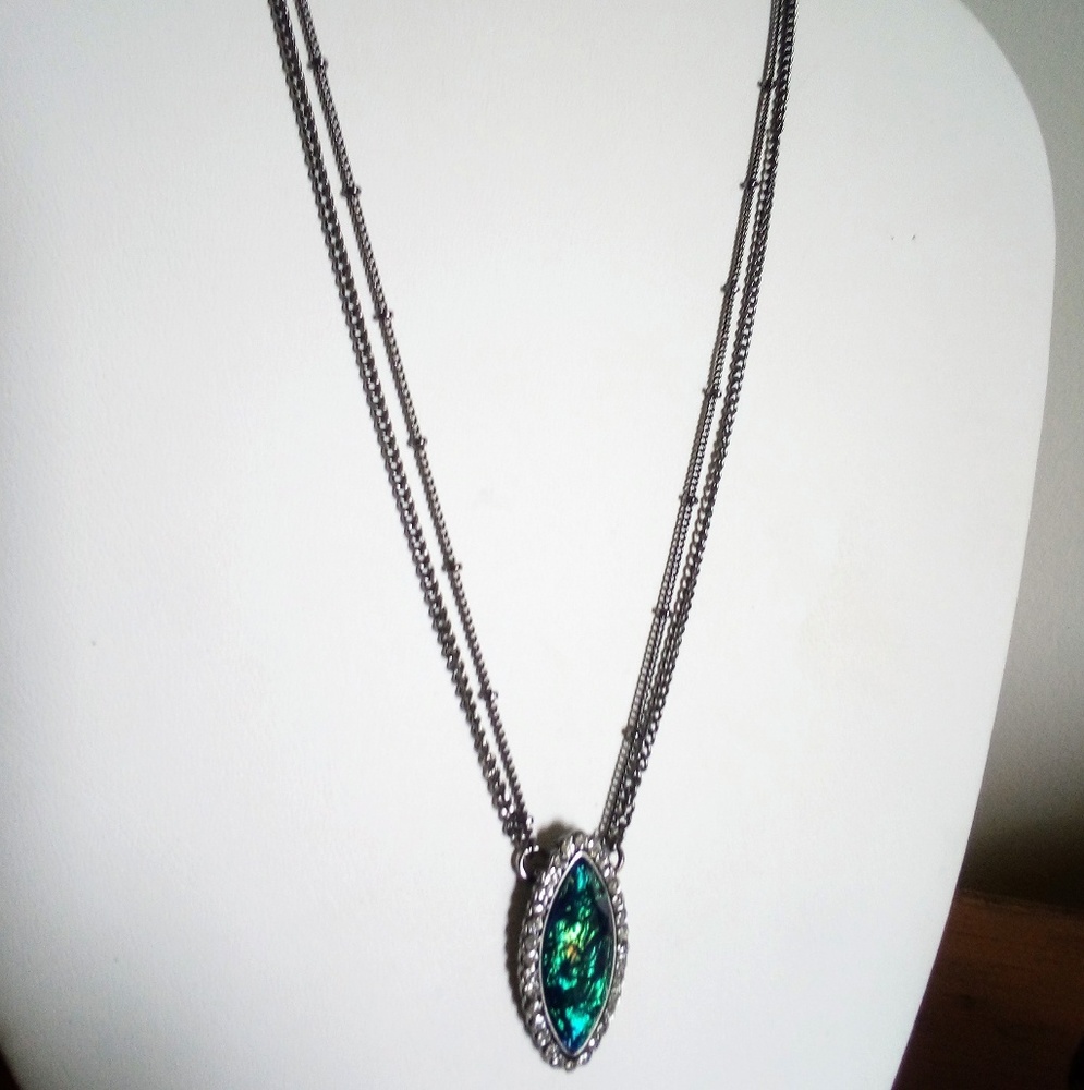 Crystal and rhinestone necklace